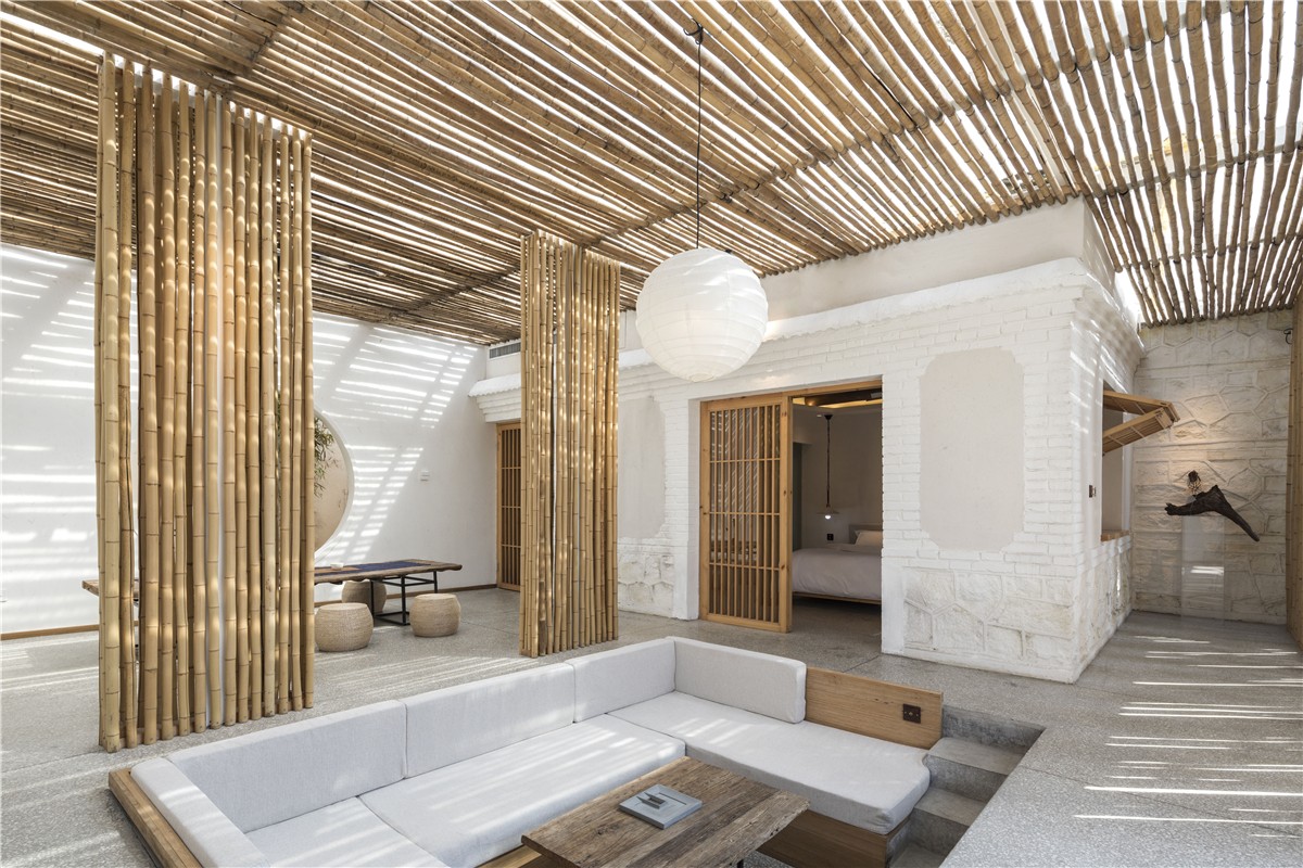 河北拾光禪意民宿裝修設計實景圖