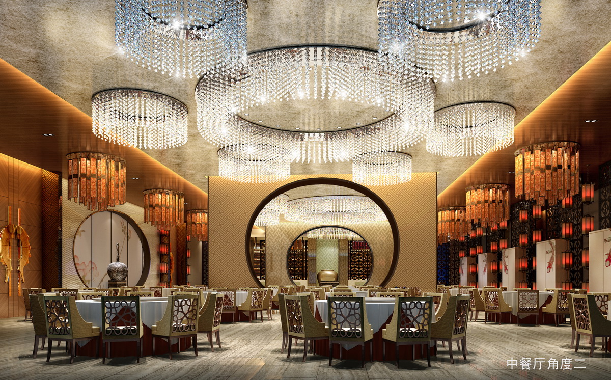 南都婚宴酒店宴會廳包房設計案例效果圖