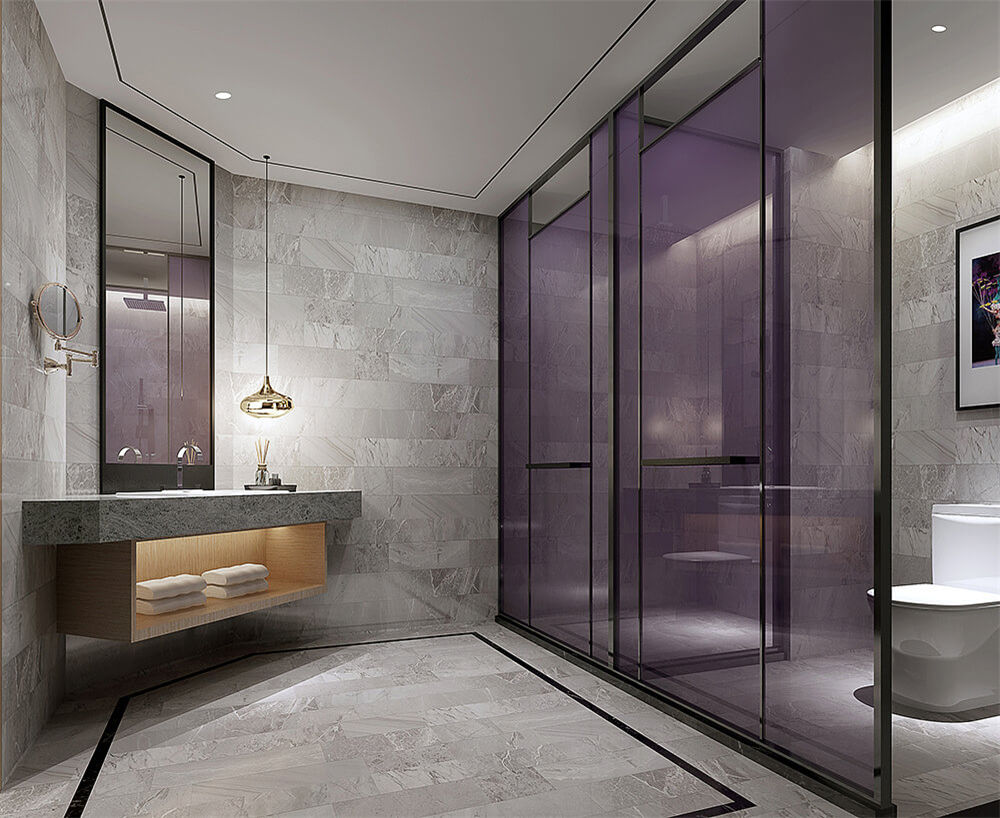 開封輕驛簡約風商務酒店裝修設計方案效果圖