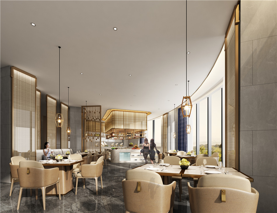 信陽(yáng)光州盛達(dá)星級(jí)酒店餐飲宴會(huì)升級(jí)改造設(shè)計(jì)案例