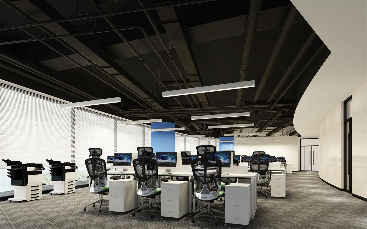 鄭州小型金融公司簡(jiǎn)單辦公室裝修設(shè)計(jì)方案