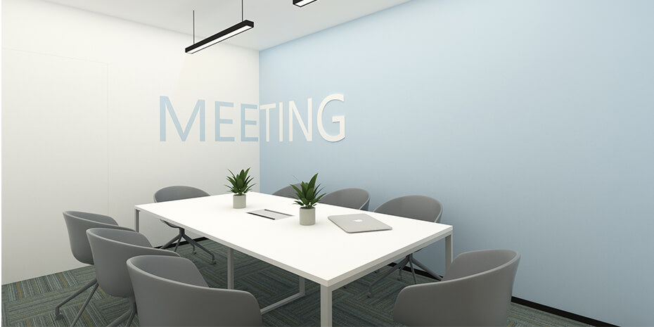 鄭州英視睿達辦公室裝修公司設計案例