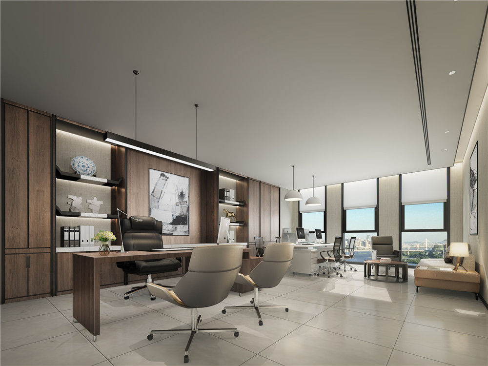 鄭州錦秀源辦公室裝修公司設計案例