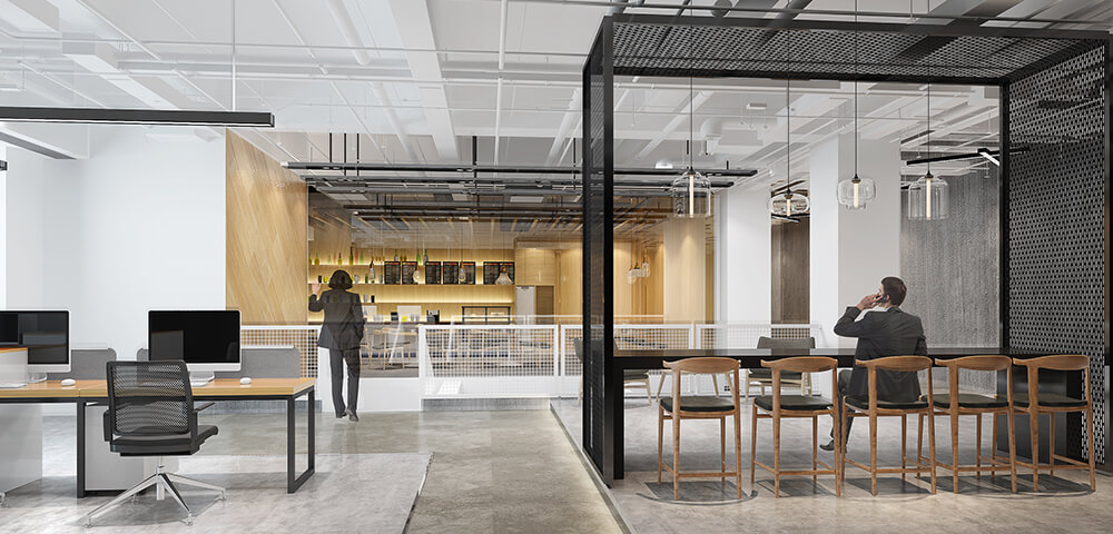 鄭州智慧樹教育集團辦公室裝修公司設計案例