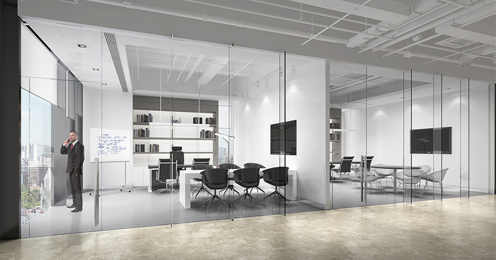 鄭州智慧樹教育集團辦公室裝修公司設計案例