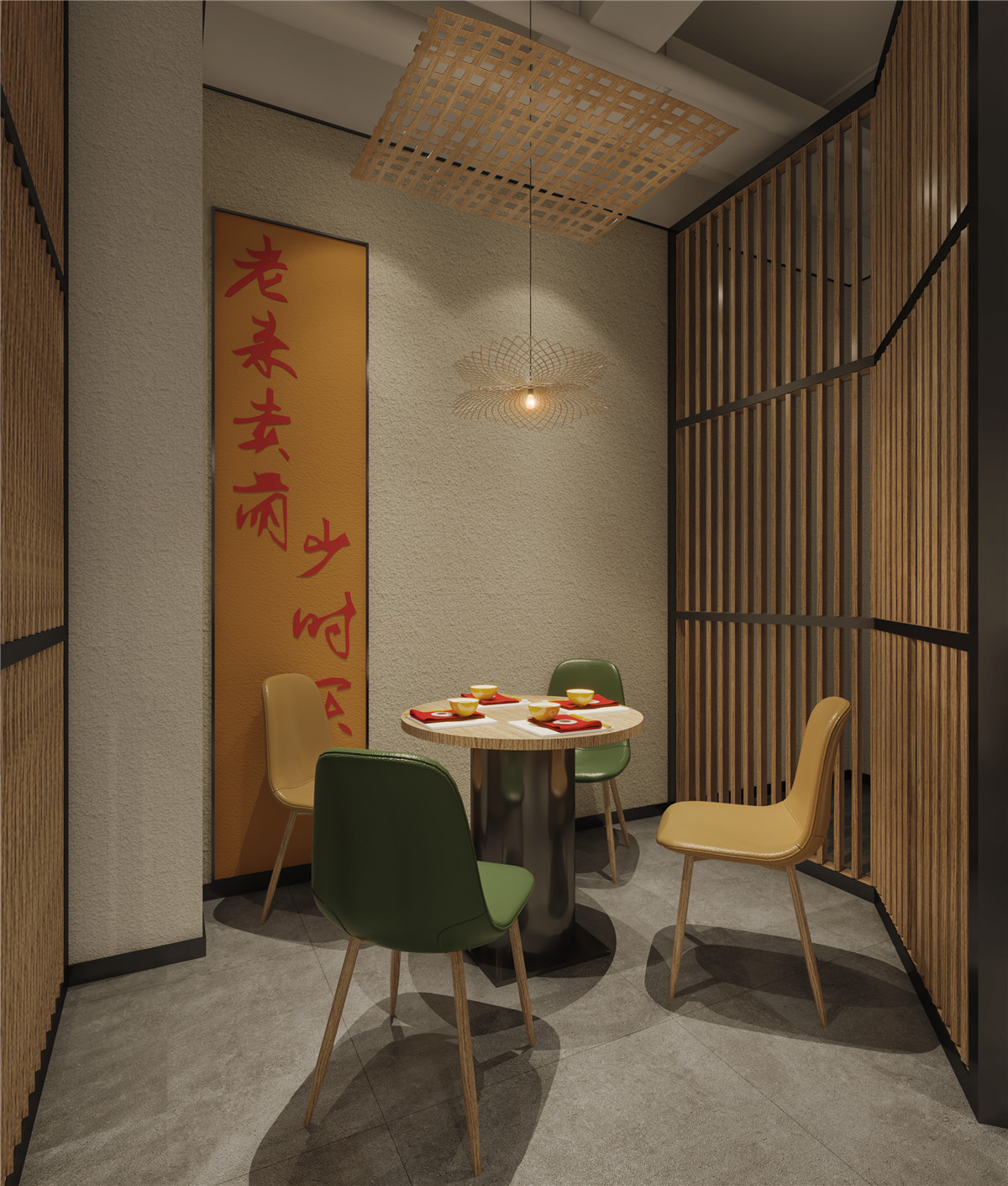 鄭州神都霸王牛肚串串火鍋店裝修設(shè)計案例