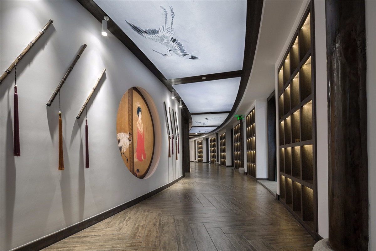 鄭州國學(xué)培訓(xùn)機(jī)構(gòu)裝修設(shè)計實(shí)景圖