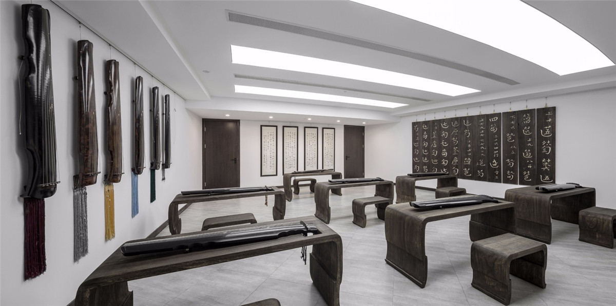 鄭州國學(xué)培訓(xùn)機(jī)構(gòu)裝修設(shè)計實(shí)景圖