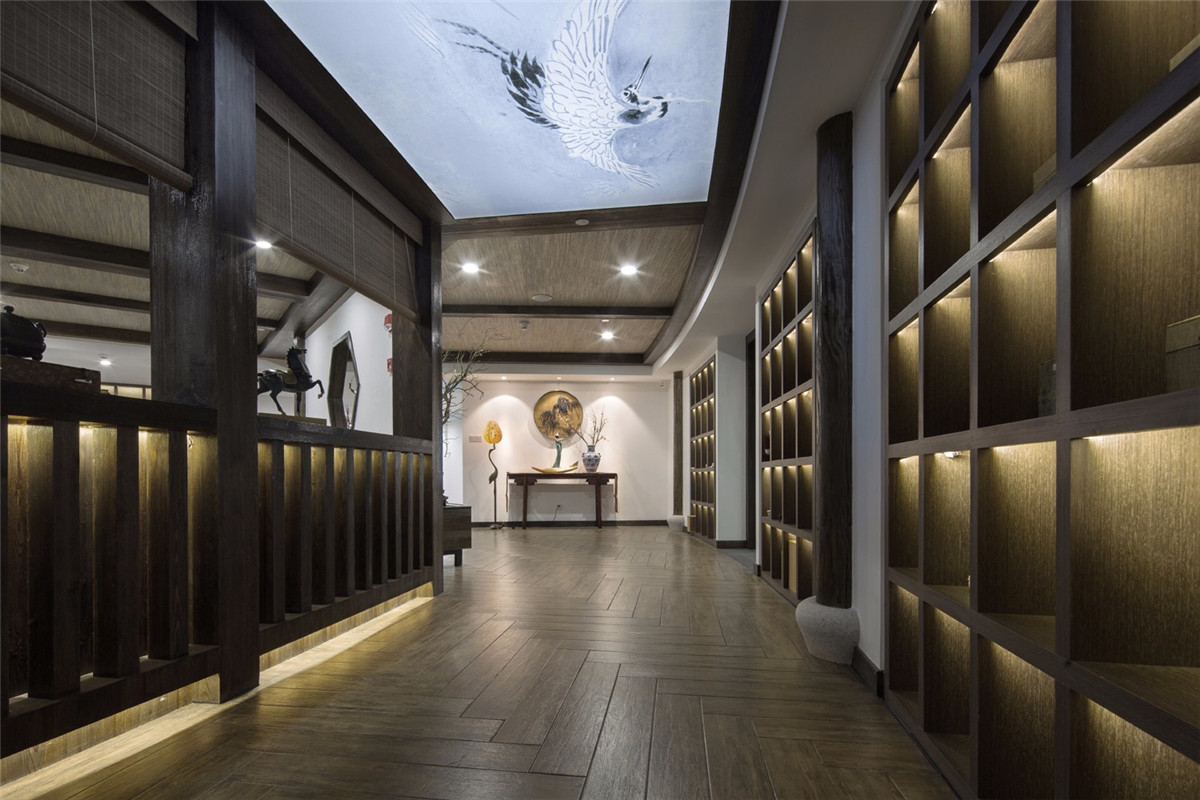 鄭州國學(xué)培訓(xùn)機(jī)構(gòu)裝修設(shè)計實(shí)景圖