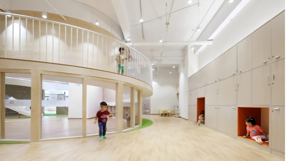 鄭州全日制早教托育中心中心裝修設(shè)計案例