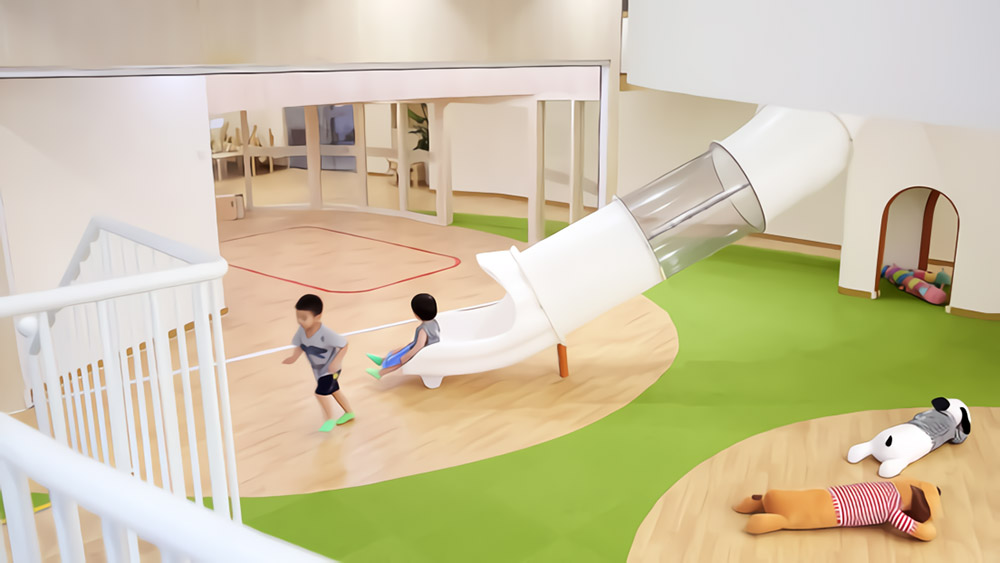 鄭州全日制早教托育中心中心裝修設(shè)計案例