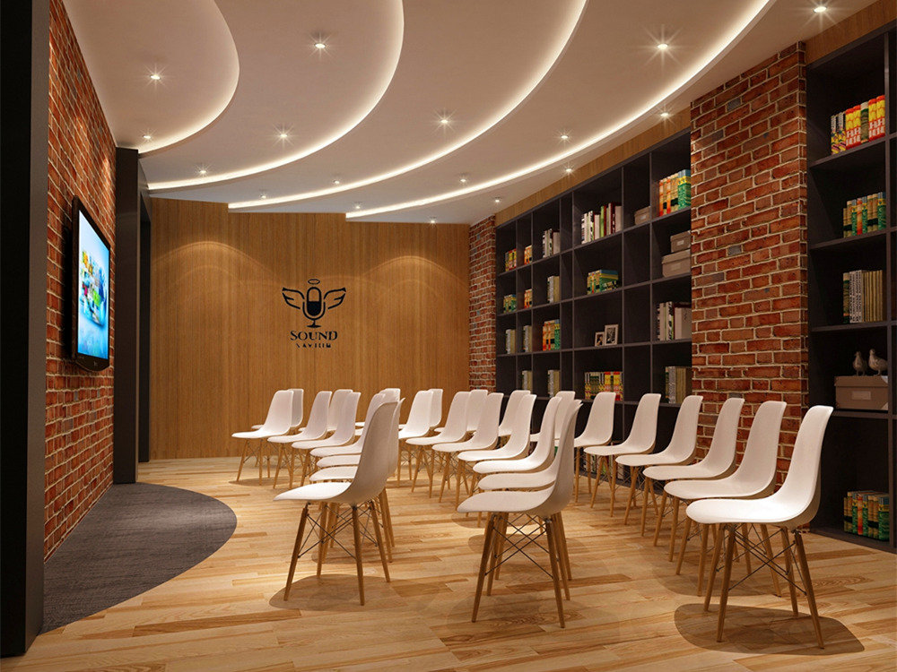 鄭州藝術培訓機構設計公司裝修案例