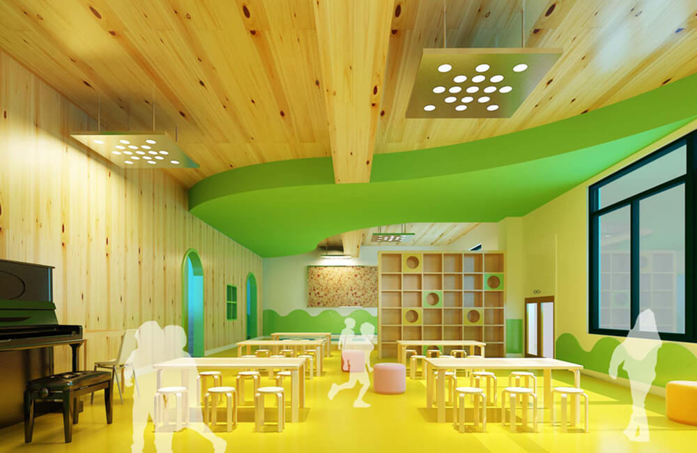 鄭州早教中心裝修設(shè)計公司案例