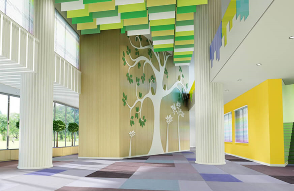 鄭州幼兒園設計公司裝修案例
