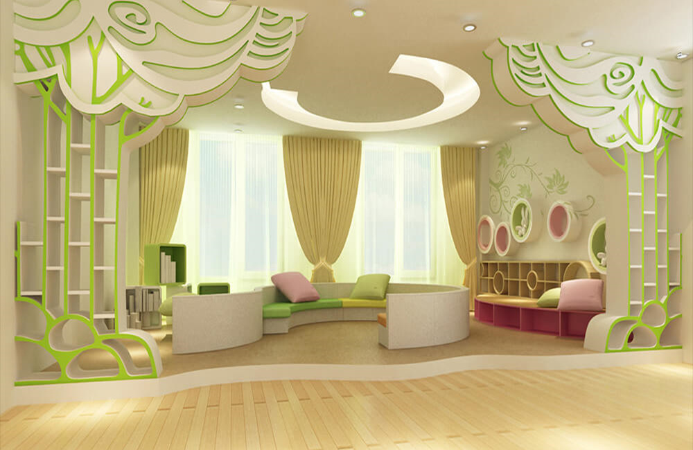 鄭州附屬幼兒園設計公司裝修案例