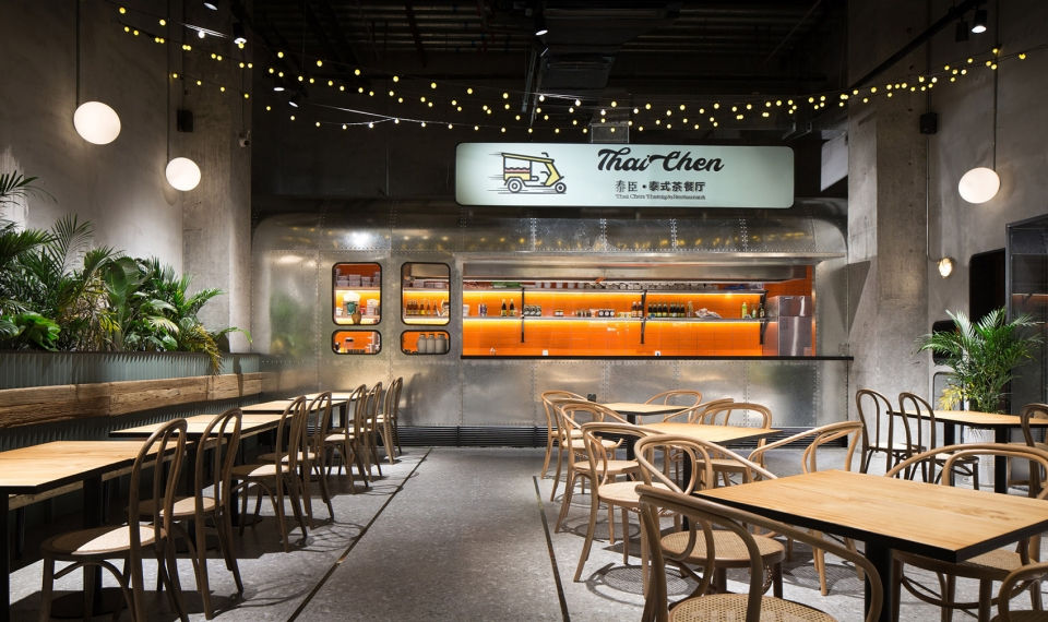 鄭州Thai泰式茶餐廳裝修公司設計案例