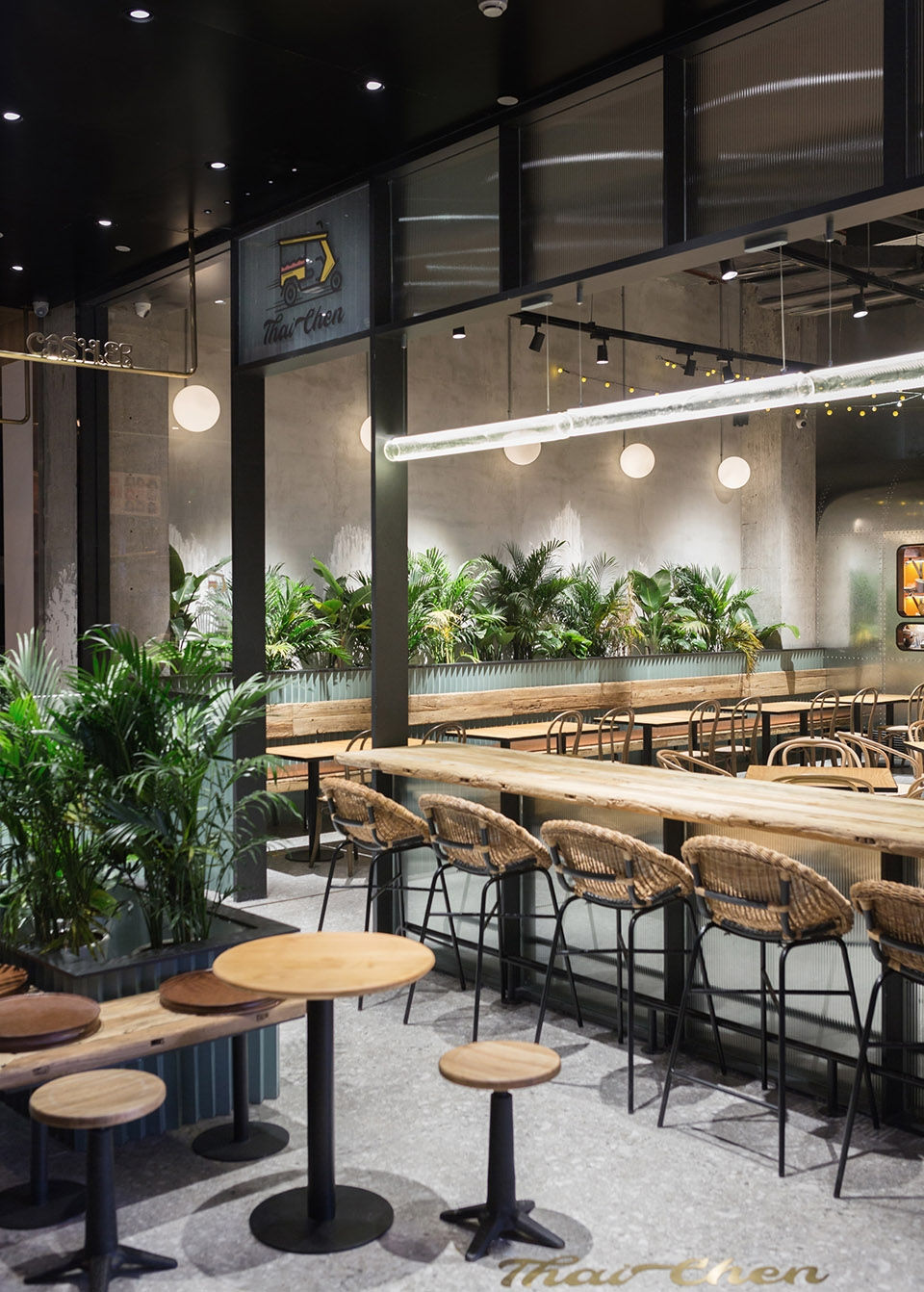 鄭州Thai泰式茶餐廳裝修公司設計案例