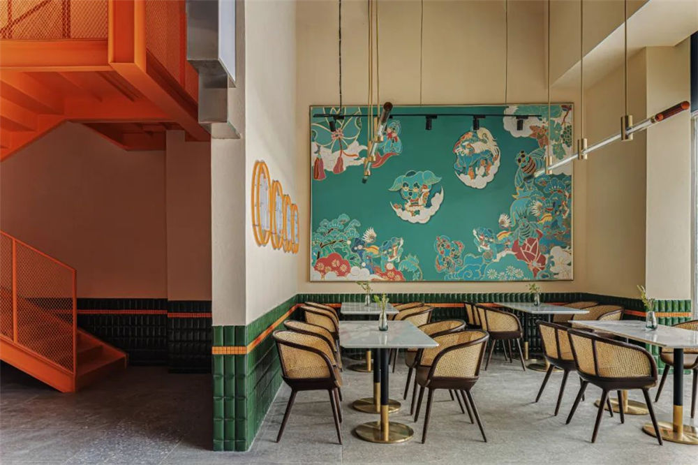 鄭州別樣港味茶餐廳裝修公司設(shè)計(jì)案例