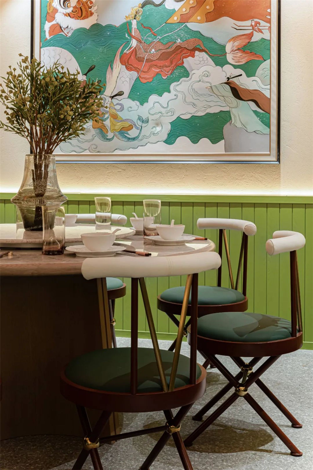 鄭州別樣港味茶餐廳裝修公司設(shè)計(jì)案例