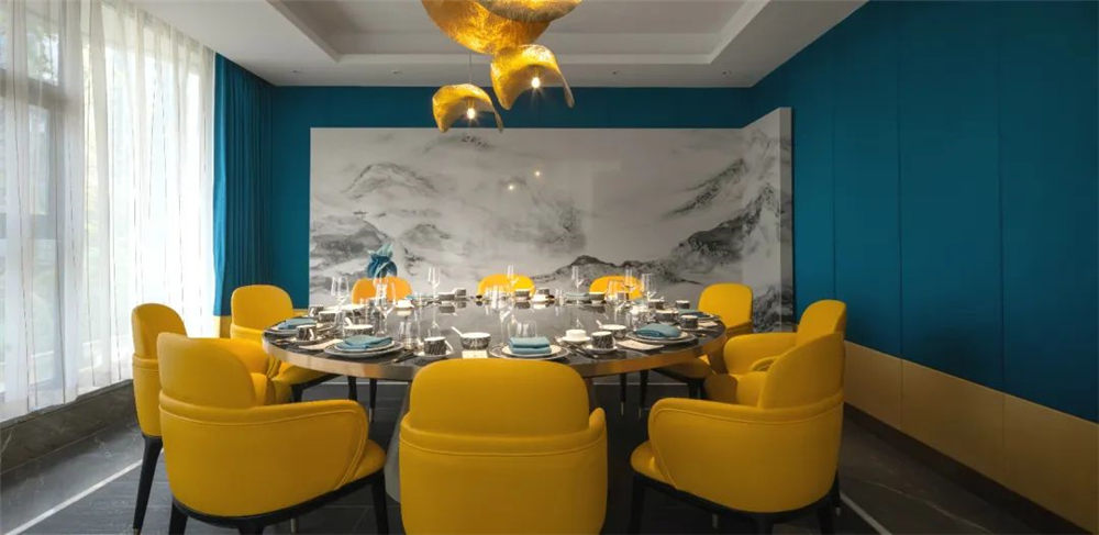 鄭州半山特色川菜館裝修公司設計案例