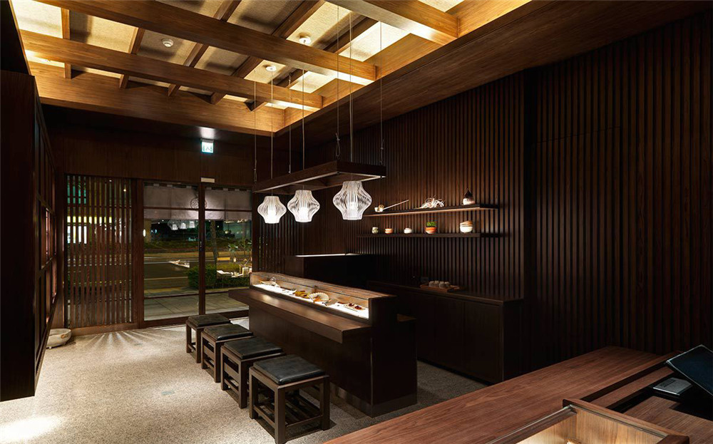 鄭州初心日式餐廳裝修公司設(shè)計案例