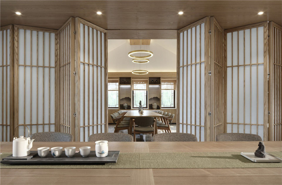 鄭州知丘茶室裝修公司設(shè)計案例