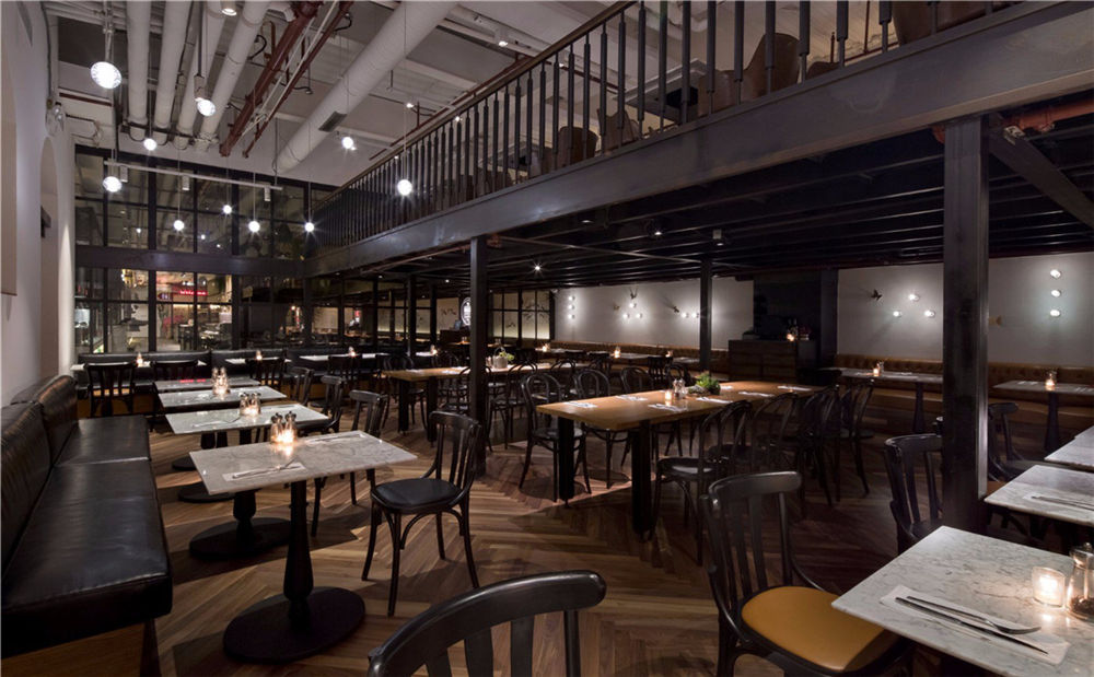 鄭州炙烤牛排西餐廳裝修公司設(shè)計(jì)案例