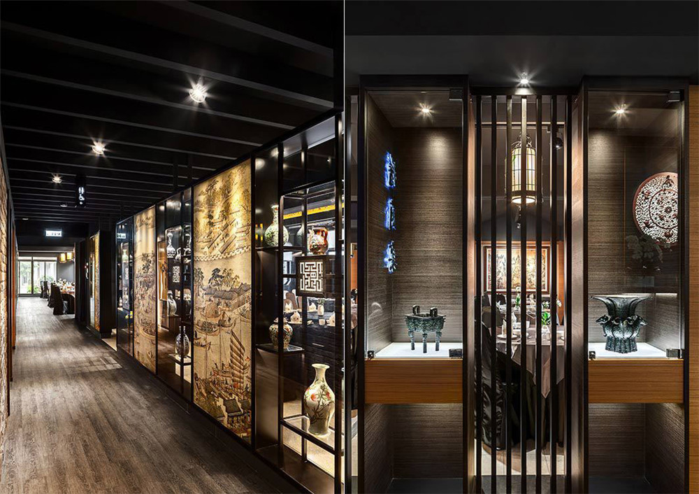 鄭州蔣府宴中餐廳裝修公司設計案例