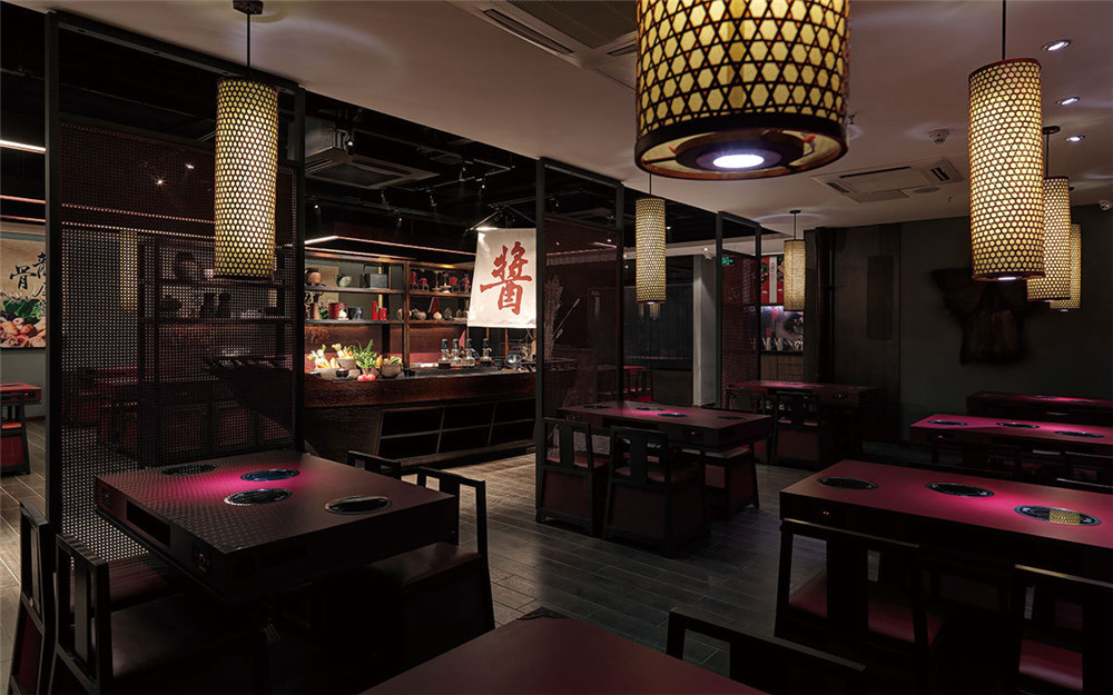 鄭州三國(guó)主題火鍋店裝修公司設(shè)計(jì)案例