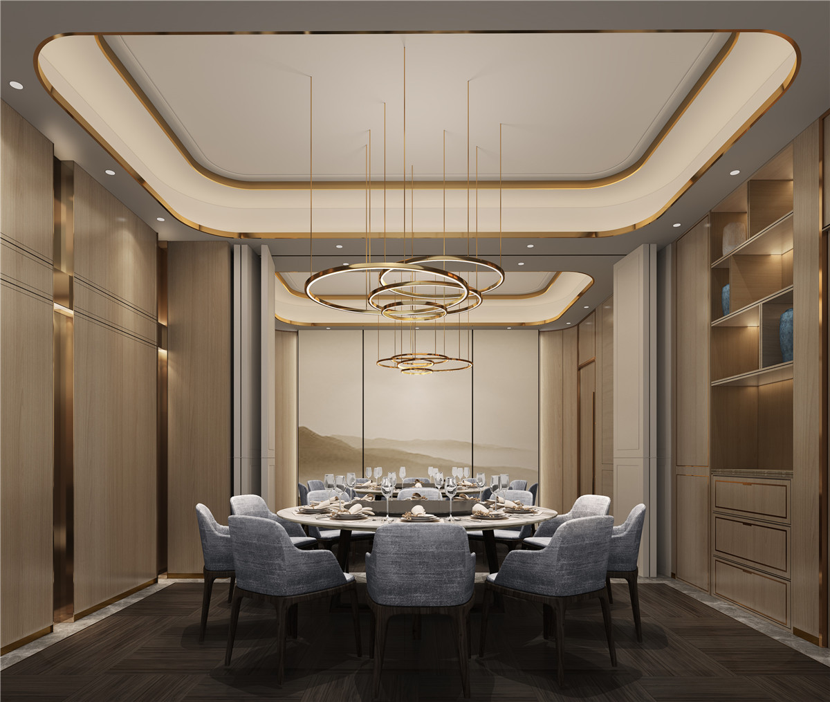 鄭州一撈一世界火鍋店裝修公司設(shè)計案例