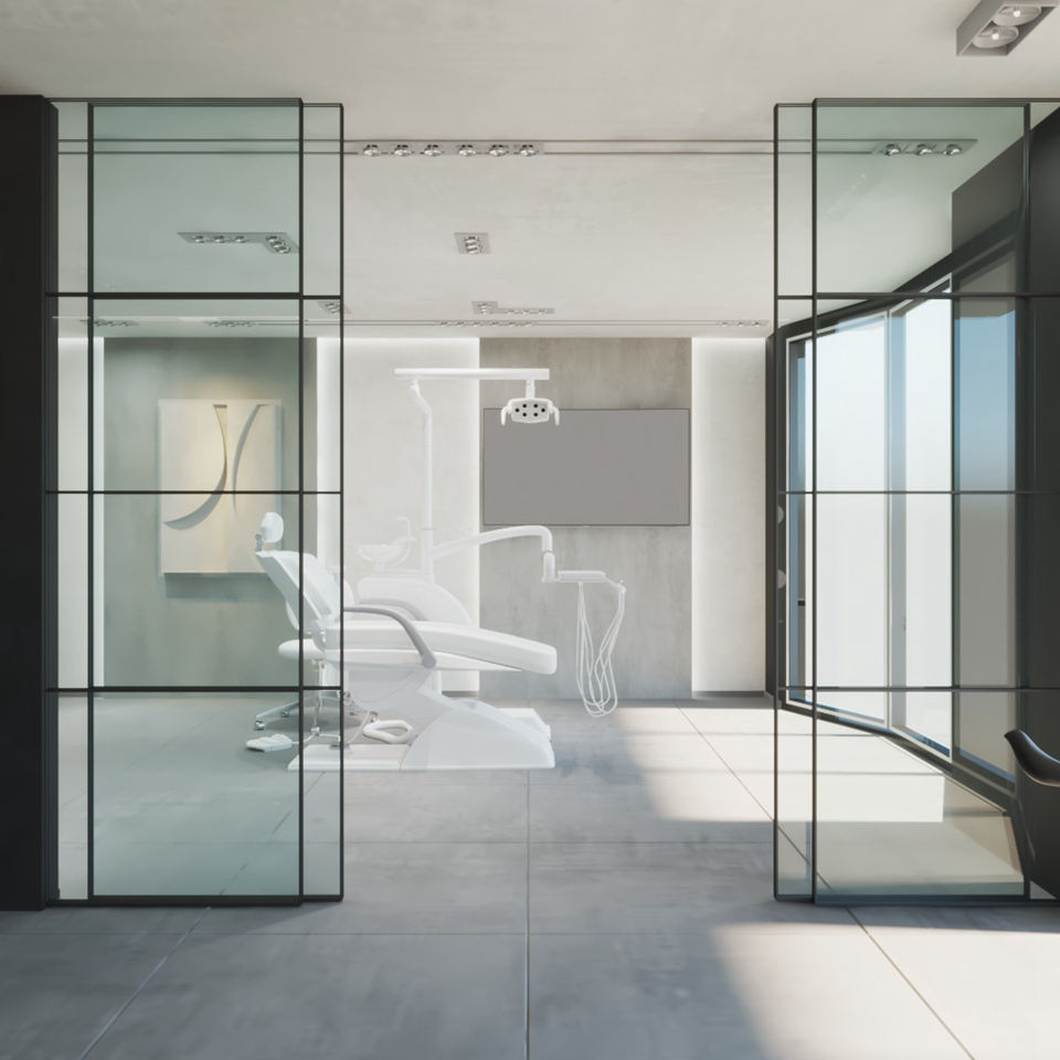 鄭州拜博口腔設計公司裝修案例