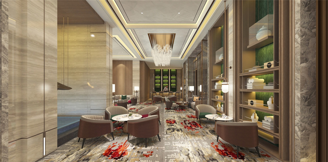 新鄉(xiāng)駝人新誠國際酒店裝修設(shè)計案例效果圖