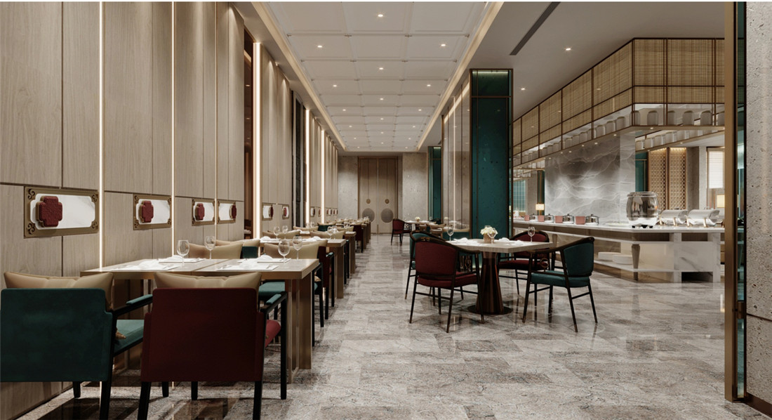 新鄉(xiāng)駝人新誠國際酒店裝修設(shè)計案例效果圖