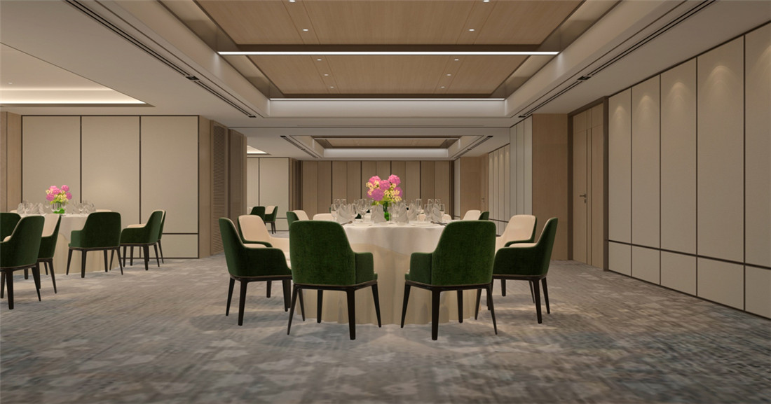 新鄉(xiāng)駝人新誠國際酒店裝修設(shè)計案例效果圖