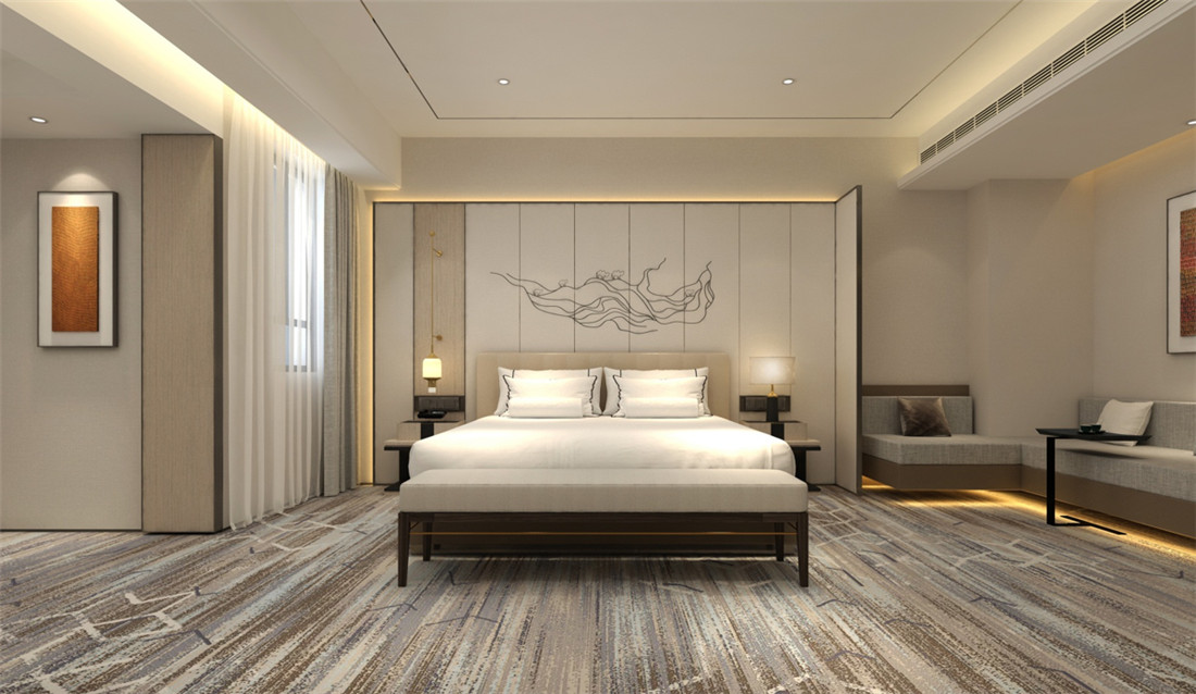 新鄉(xiāng)駝人新誠國際酒店裝修設(shè)計案例效果圖