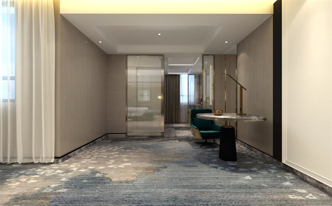 新鄉(xiāng)駝人新誠國際酒店裝修設(shè)計案例效果圖