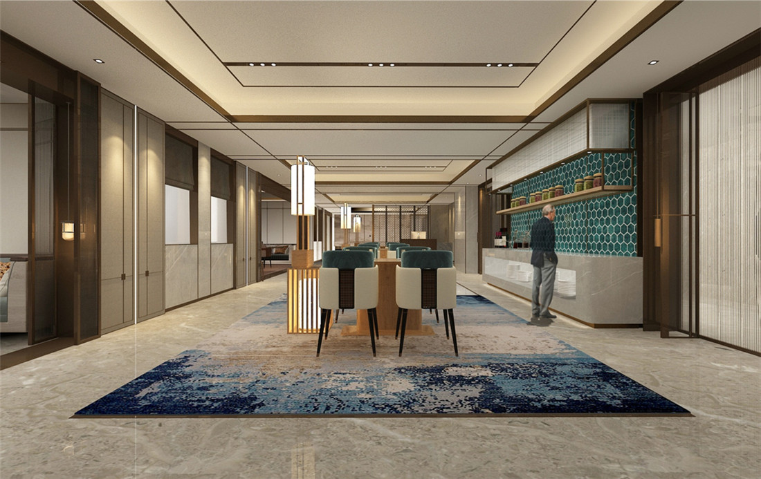 新鄉(xiāng)駝人新誠國際酒店裝修設(shè)計案例效果圖