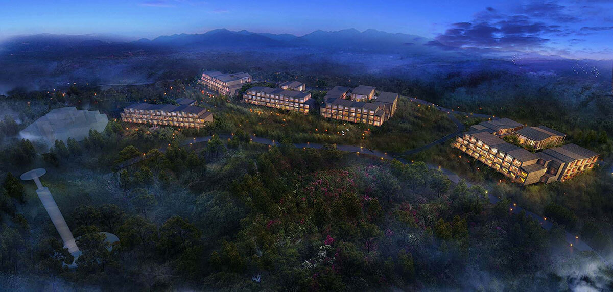 文旅酒店設計案例—竹木主題民宿度假酒店裝修分享(圖2)