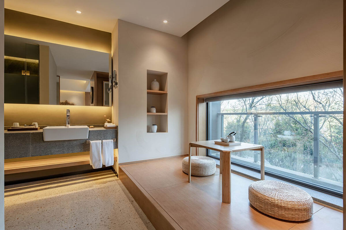 文旅酒店設計案例—竹木主題民宿度假酒店裝修分享(圖12)