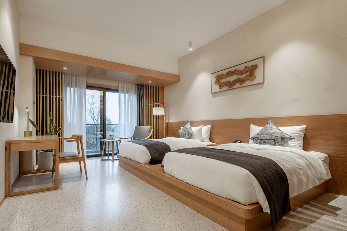 文旅酒店設計案例—竹木主題民宿度假酒店裝修分享(圖15)