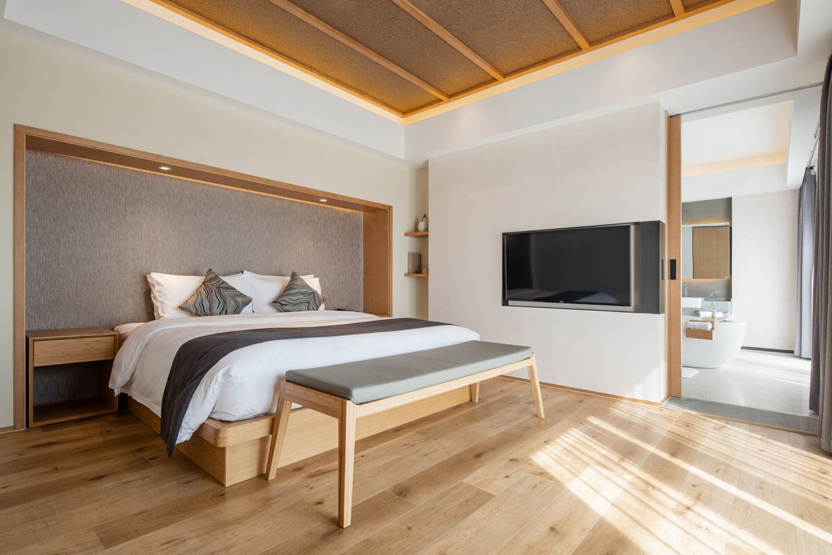 文旅酒店設計案例—竹木主題民宿度假酒店裝修分享(圖16)