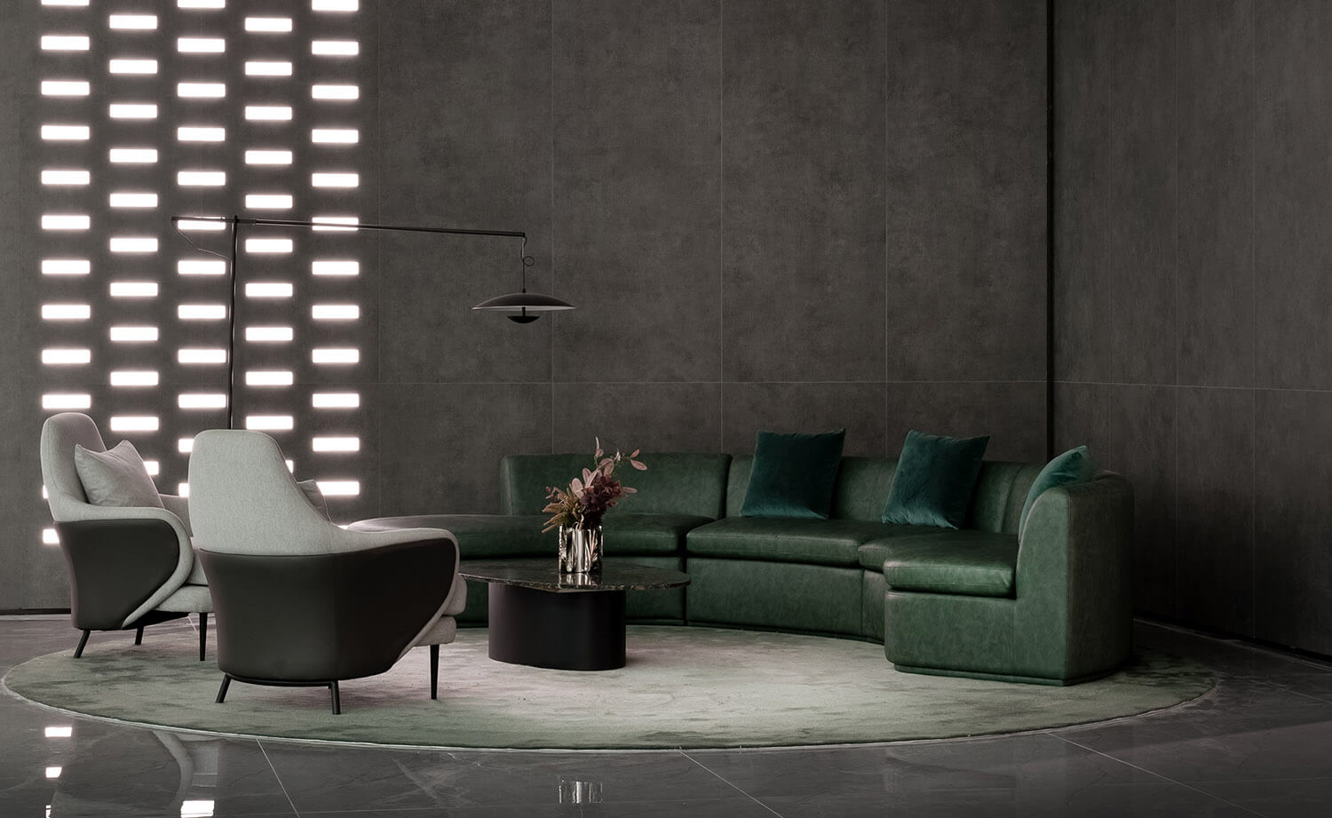 鄭州集團(tuán)辦公室設(shè)計(jì)公司-興輝國(guó)際總部展廳裝修設(shè)計(jì)案例(圖5)