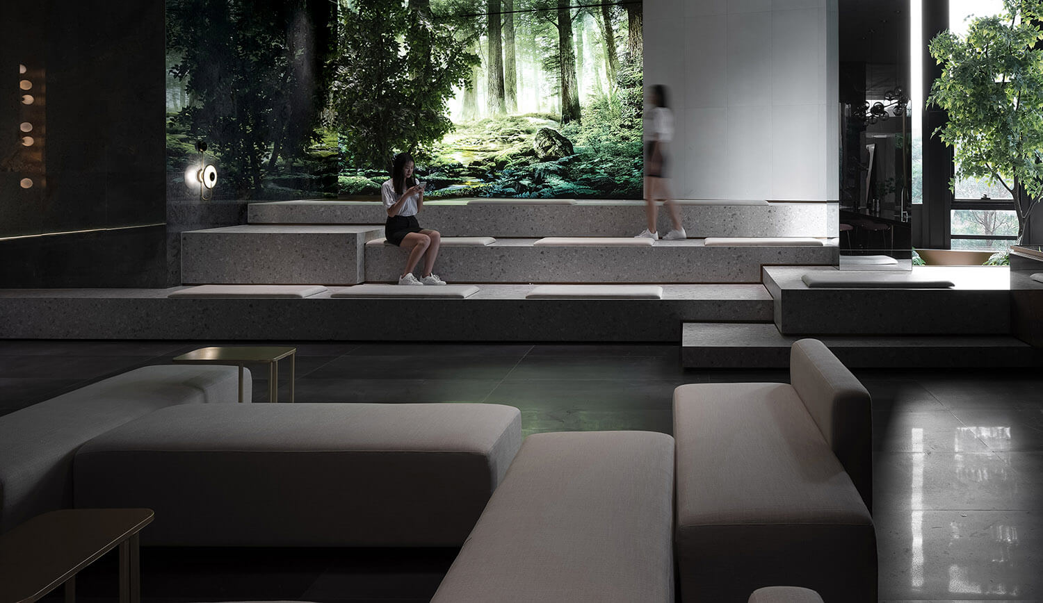 鄭州集團(tuán)辦公室設(shè)計(jì)公司-興輝國(guó)際總部展廳裝修設(shè)計(jì)案例(圖14)