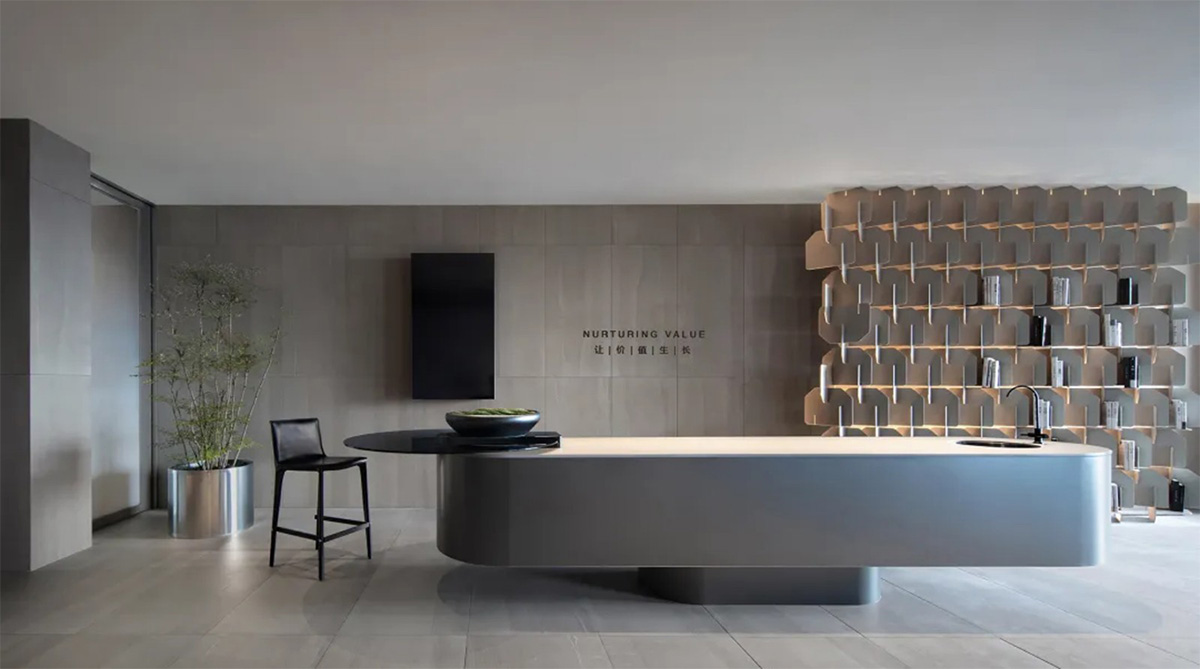 鄭州4000平總部辦公室設計公司裝修案例