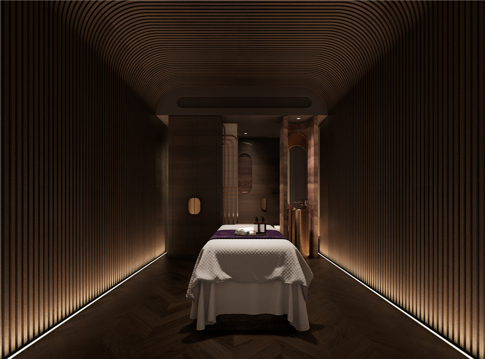 鄭州素心養(yǎng)生SPA會所裝修設(shè)計案例