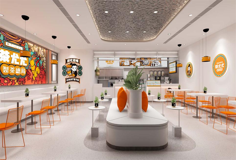 鄭州奶茶店裝修公司如何打造新茶飲品牌(圖2) 4.jpg