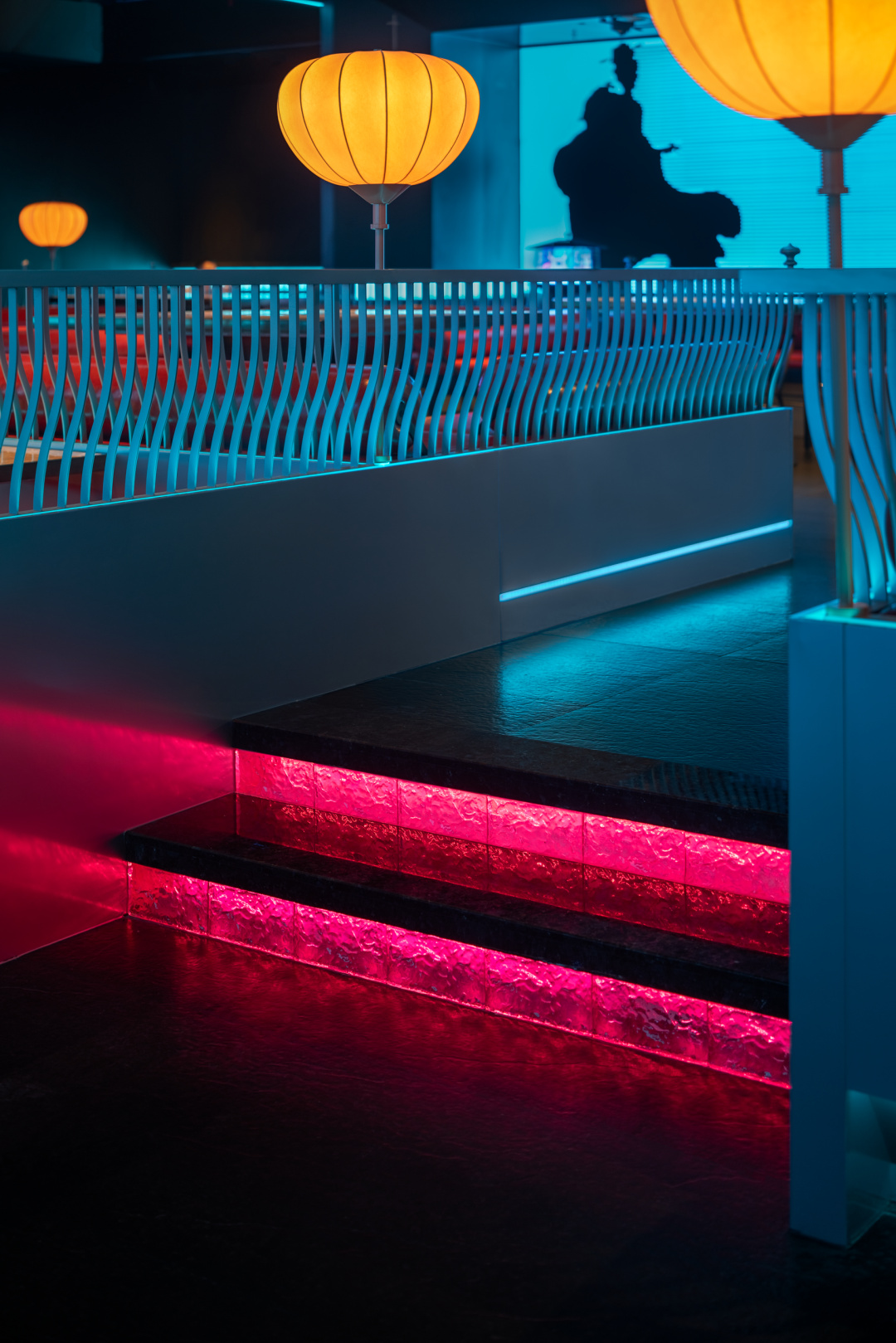 超酷國潮朋克風火鍋串串店裝修設計案例(圖7)