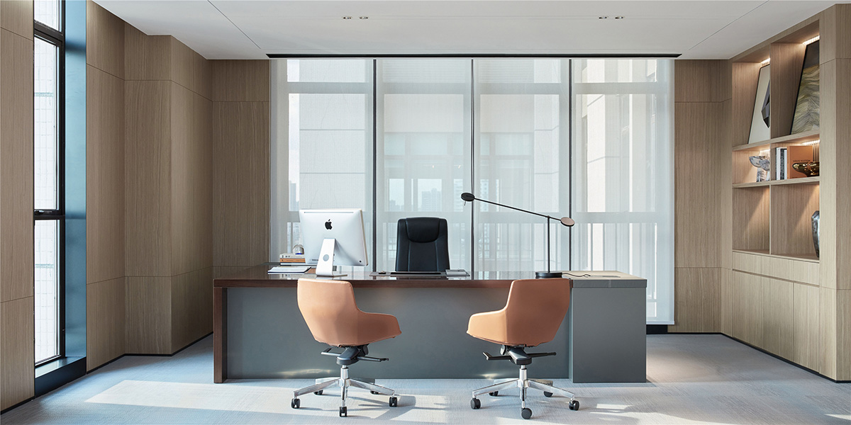 鄭州辦公室設(shè)計(jì)公司中?；壑谴髲B招商中心裝修案例(圖25)