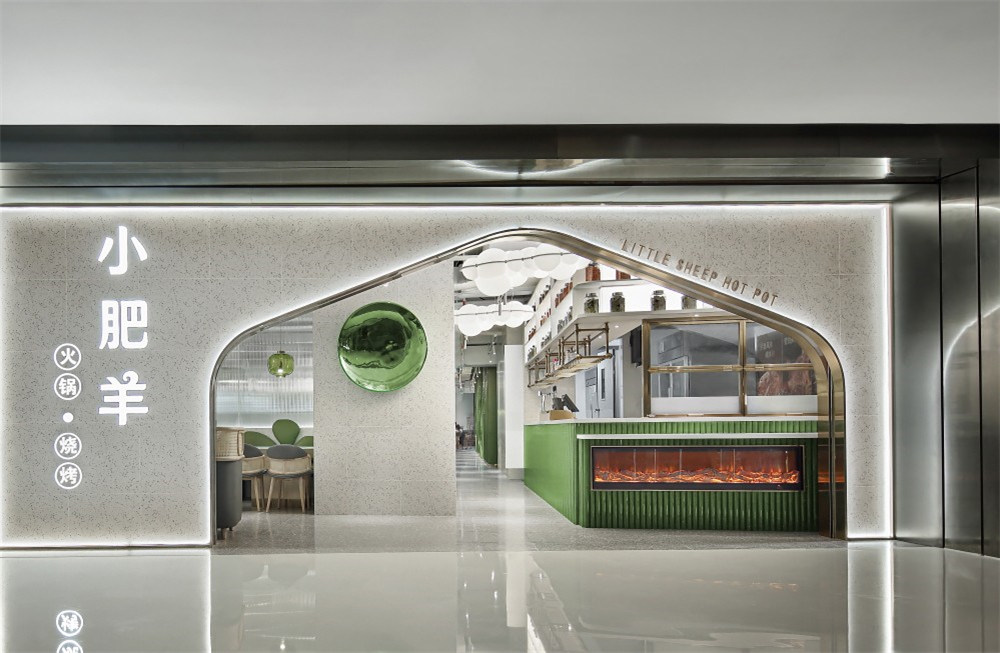 小肥羊草原蒙古主題火鍋店裝修設(shè)計(jì)圖(圖1) 小肥羊草原蒙古主題火鍋店裝修設(shè)計(jì)圖(圖1)