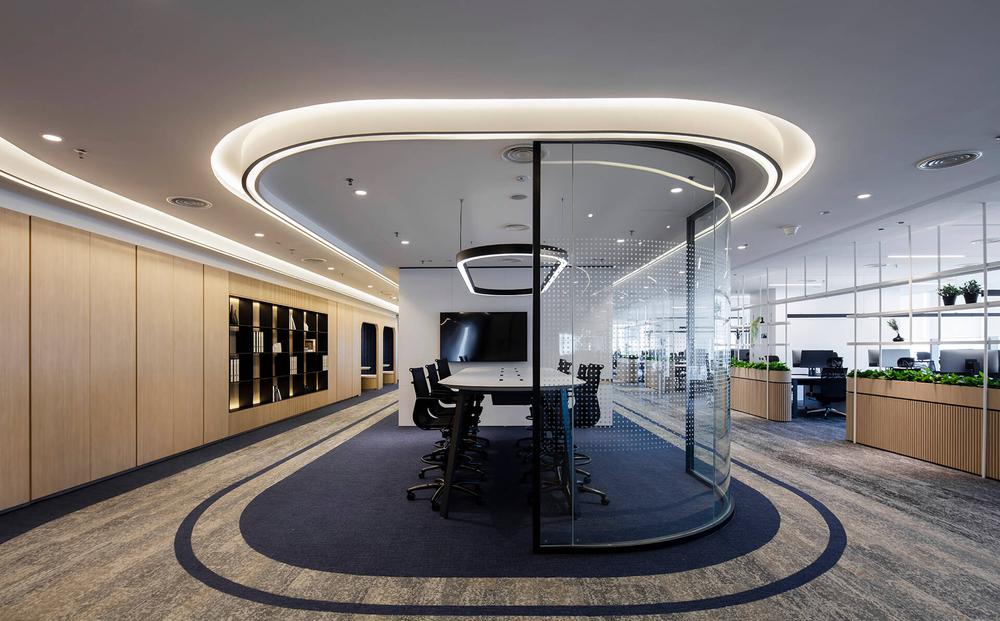 簡約時尚的漢諾威再保險公司辦公室裝修設(shè)計(圖3) 簡約時尚的漢諾威再保險公司辦公室裝修設(shè)計(圖3)